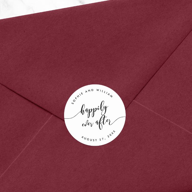 Pegatina Redonda Relájese con el guión de manera feliz desde el fav (Subido por el creador)