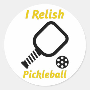 Pegatina Redonda Relish Pickleball