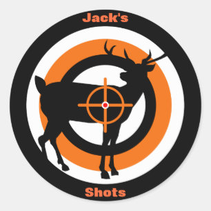 Pegatina Redonda Remiendos de la blanco de la competencia