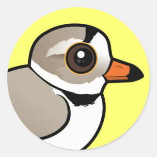 Pegatina Redonda Rentador de tuberías Birdorable