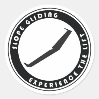 Pegatina Redonda Replandor de pendiente