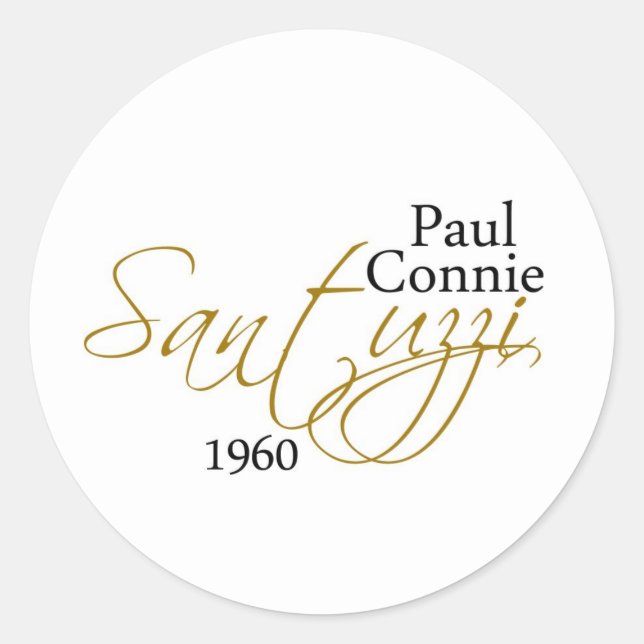 Pegatina Redonda reservado para Lisa (Anverso)