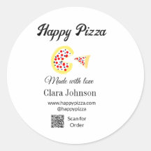 restaurante de pizza cafetería pizzería escanear c