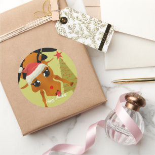 Pegatina Redonda Resto del mundo