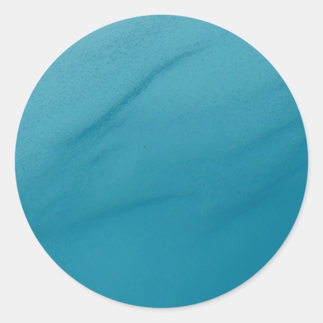 Pegatina Redonda Resumen del derretimiento glacial Fotografía de la (Anverso)