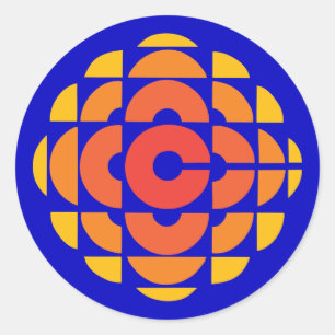 Pegatina Redonda Retro 1974-1986