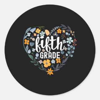 Pegatina Redonda Retro Sea Amable Con Su Mente De Salud Mental S Aw