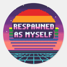 Reviví Como Yo Mismo Orgullo Pixel Sticker