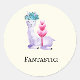 Pegatina Redonda Reward good job for Teachers stickers