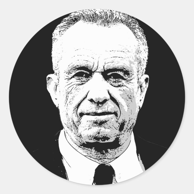 Pegatina Redonda RFK Jr (Anverso)