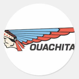 Pegatina Redonda Río Ouachita