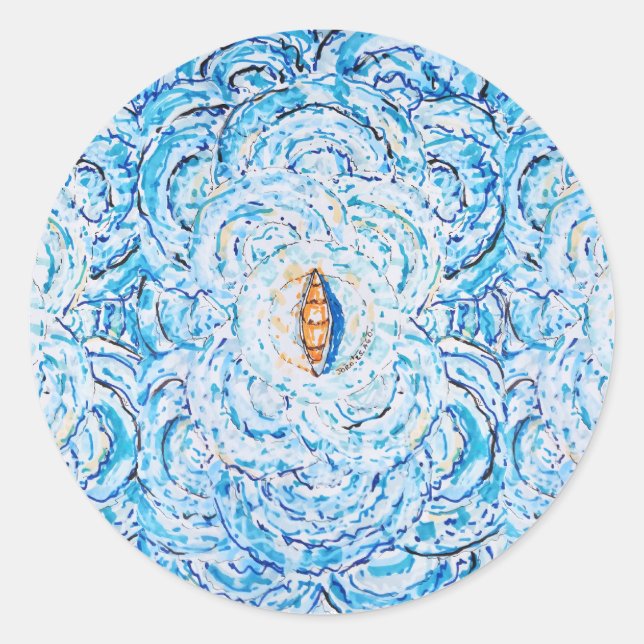 Pegatina Redonda Rítulas (Anverso)