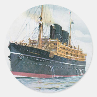 Pegatina Redonda RMS Viceroy de la India