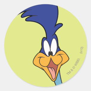 Pegatina Redonda ROAD RUNNER™ Face