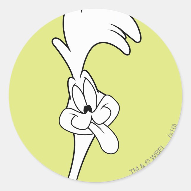 Pegatina Redonda ROAD RUNNER™ Tongue (Anverso)