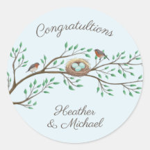 Robin Birds Nest Eggs Spring Baby Shower