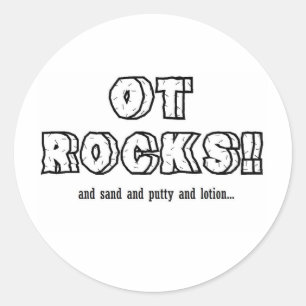 PEGATINA REDONDA ¡ROCAS DE OT!
