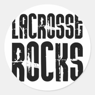 Pegatina Redonda Rocas Lacrosse