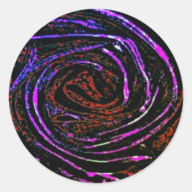 PEGATINA REDONDA RODILLO DE PEGATINAS  (Anverso)