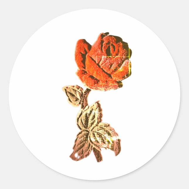 PEGATINA REDONDA RODILLO DE PEGATINAS  (Anverso)