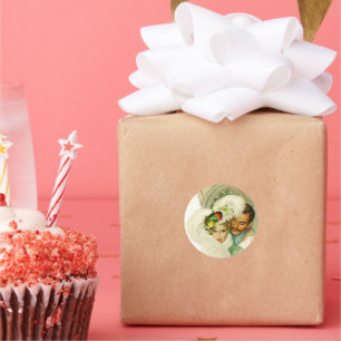 Pegatina Redonda Romance amargo