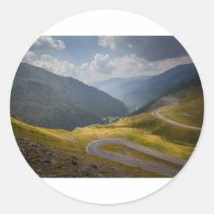 Pegatina Redonda Romania