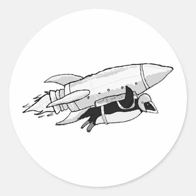 Pegatina Redonda Rompecabezas (Anverso)