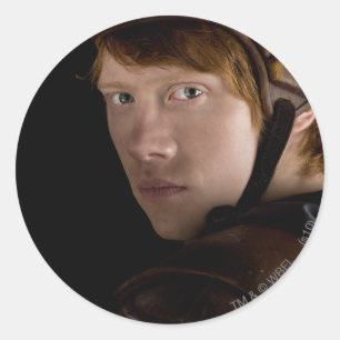 Pegatina Redonda Ron Weasley se levantó