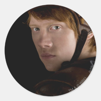 Pegatina Redonda Ron Weasley se levantó