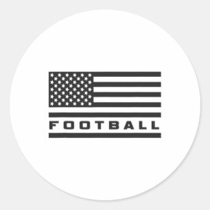Pegatina Redonda Ropa de Fútbol Americano - Fútbol 4
