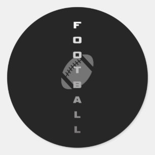 Pegatina Redonda Ropa De Fútbol Para Futbolistas