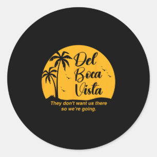 Pegatina Redonda Ropa Del Boca Vista Uni-adultos Jubilación Diverti