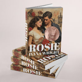 Pegatina Redonda Rosa Relieve metalizado dorado Faux Purpurina Drip