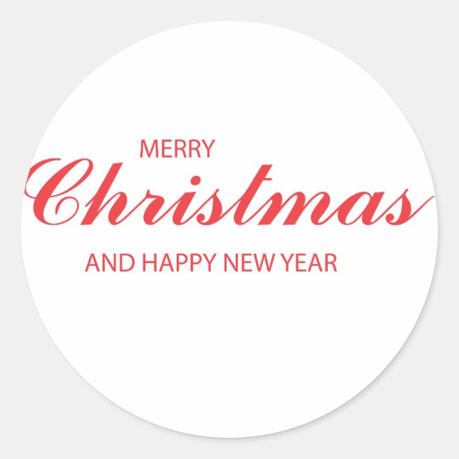 Pegatina Redonda Rótulo (Anverso)