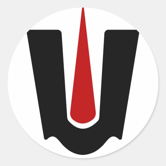 Pegatina Redonda Rótulo Tirupati Balaji (Anverso)