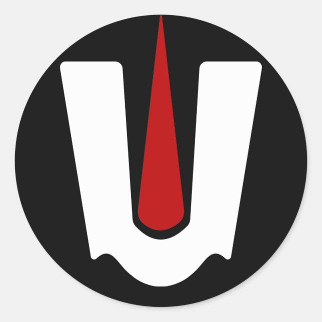 Pegatina Redonda Rótulo Tirupati Balaji (Anverso)