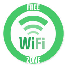 Rótulo WiFi gratuito