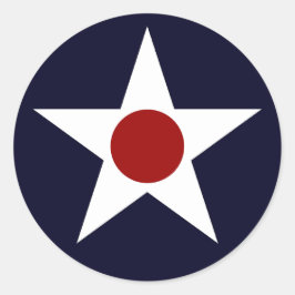 Pegatina Redonda Roundel de aviones militares estadounidenses - 241