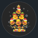 Pegatina Redonda Rubber Duck Christmas Tree Xmas Light Rodeada D<br><div class="desc">El Tee. Lover, el propietario del pato, es un pato lindo, flores y letras. Esta es la camisa para cualquier cazador de patos que conozcas que tiene un estilo elegante. Si eres un fanático de la caza, esta camisa es para ti y hace un gran tee. a quien le encanta...</div>