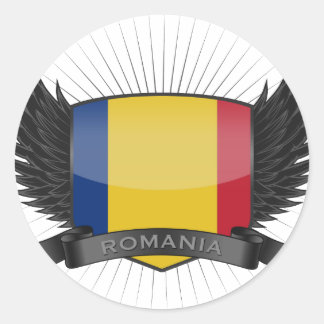 PEGATINA REDONDA RUMANIA
