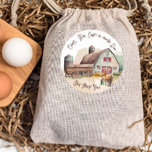 Rústica granja Animal Oink Moo Cumpleaños Gracias