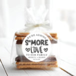 Pegatina Redonda Rústico Boda'S Love Favor Classic Round Sti<br><div class="desc">Estos encantadores pegatinas son perfectos para los favores de la ducha de bebé,  los favores de la ducha de novia,  fiestas de cumpleaños y bodas. Vea toda la colección para ver más elementos coincidentes.</div>