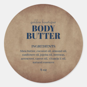 Pegatina Redonda Rústico Salón de la Vintage Producto para el cuida