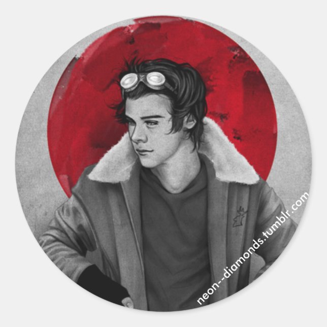 PEGATINA REDONDA RWAC-H (Anverso)