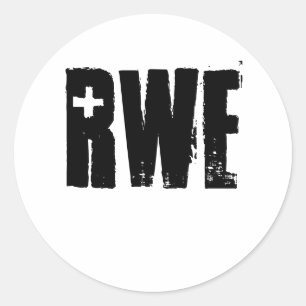 PEGATINA REDONDA RWE