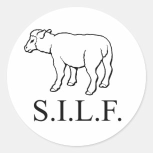 Pegatina Redonda S.I.L.F. is an acronym that stands for "Single Ind