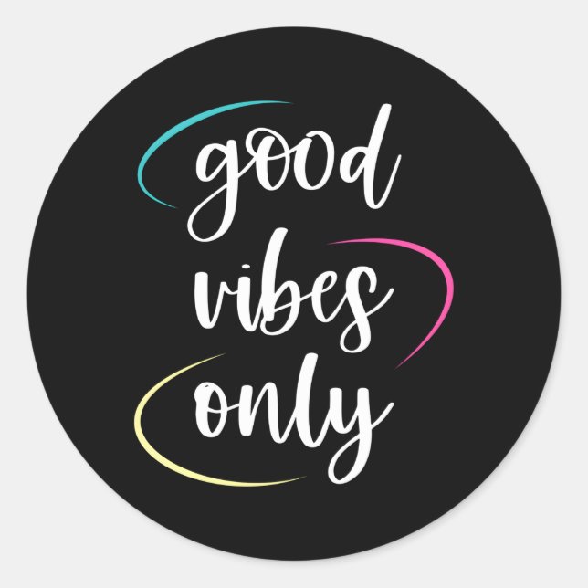 Pegatina Redonda S Sólo Estética Motivadora (Anverso)