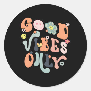 Pegatina Redonda S Sólo Inspirador Positivo Inspirado