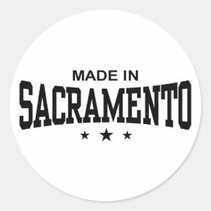 Pegatina Redonda Sacramento