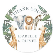 Safari Baby Animals and Greeneration Gracias